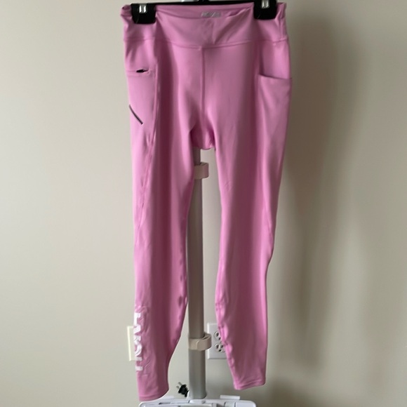 Hoka one pink athletic leggings, size S - Picture 6 of 13